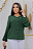 Camisa Crepe Duna Verde Militar - Imagem 1